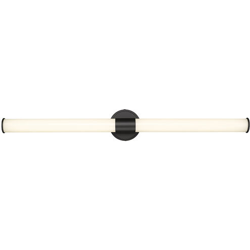 Trumann LED 36 inch Matte Black Vanity Light Bar Wall Light